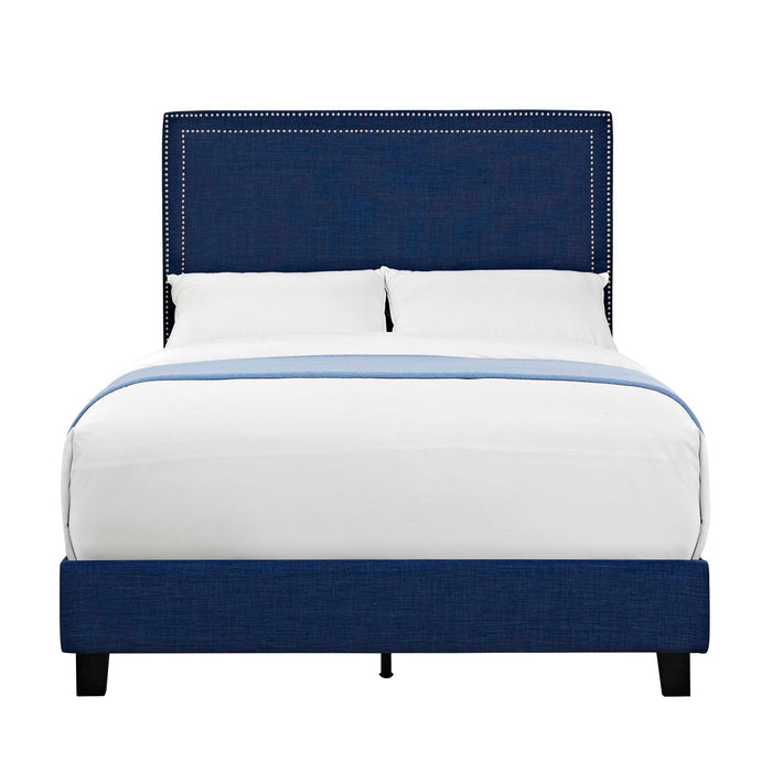 Erica Upholstered Full Platform Bed - Jack’s Furniture and More (Laredo, TX)