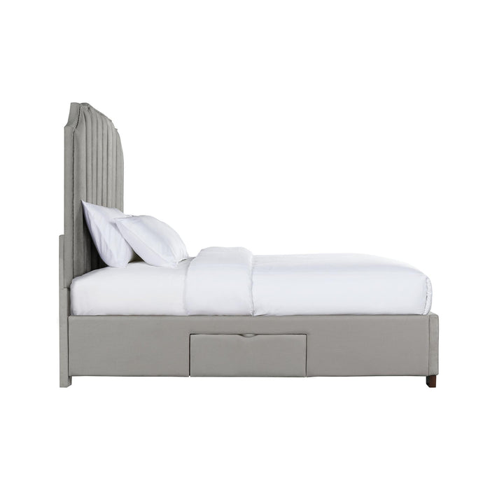 Harper King Upholstered Storage Bed - Jack’s Furniture and More (Laredo, TX)