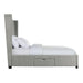 Magnolia Queen Upholstered Storage Bed - Jack’s Furniture and More (Laredo, TX)