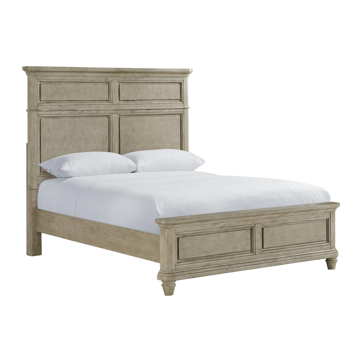 Whit-Ash Panel Bedroom Set with Door Chest - Jack’s Furniture and More (Laredo, TX)