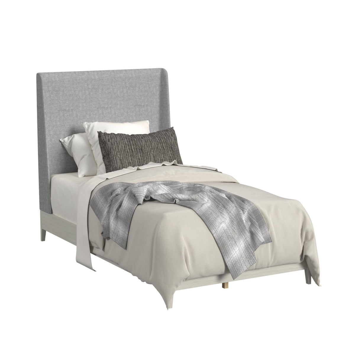 Westland UPH Bed with Grey Fabric