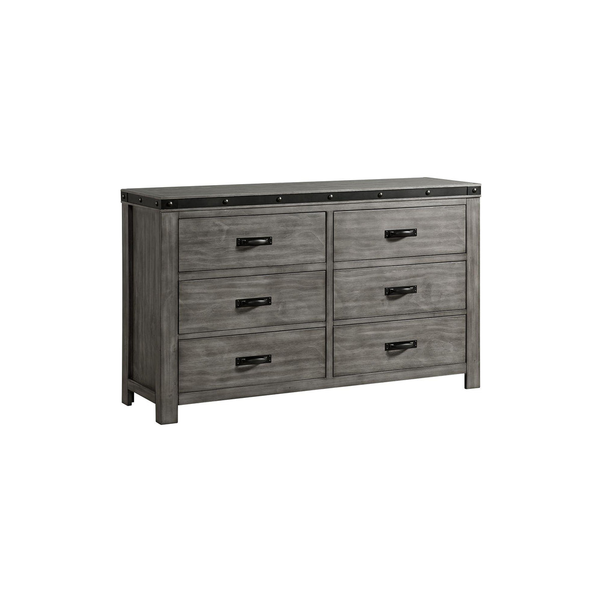Wade Youth Dresser (6 Drawer) - Jack’s Furniture and More (Laredo, TX)