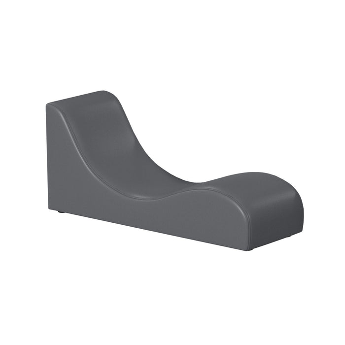 Valari Lounge Chair in Grey PU - Jack’s Furniture and More (Laredo, TX)