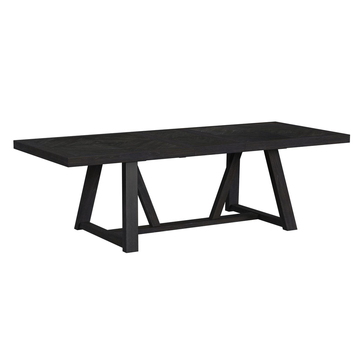 Transcend Standard Height Dining Set in Charcoal-Table and Four Chairs - Jack’s Furniture and More (Laredo, TX)