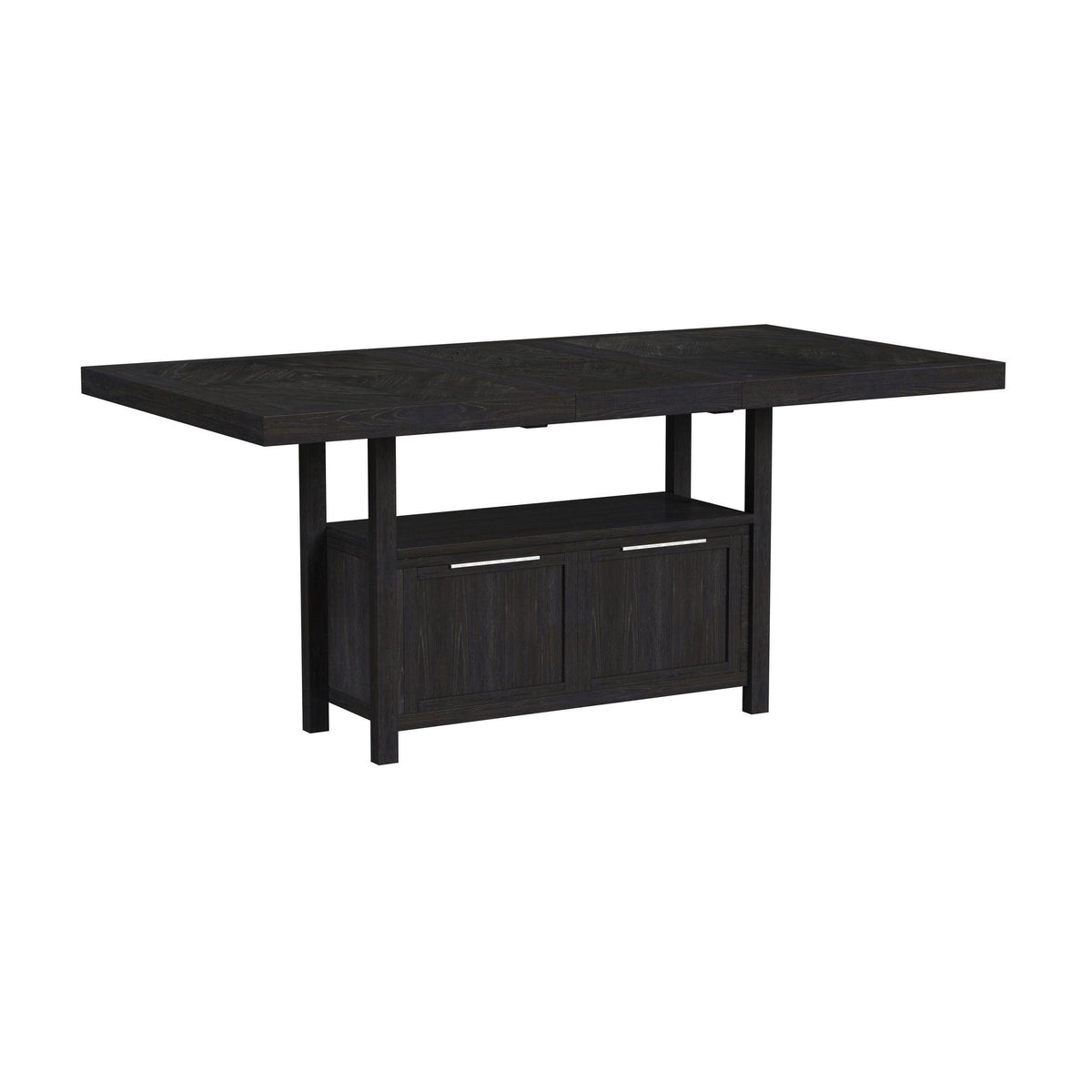 Transcend Counter Height Dining Set in Charcoal-Table and Four Chairs - Jack’s Furniture and More (Laredo, TX)