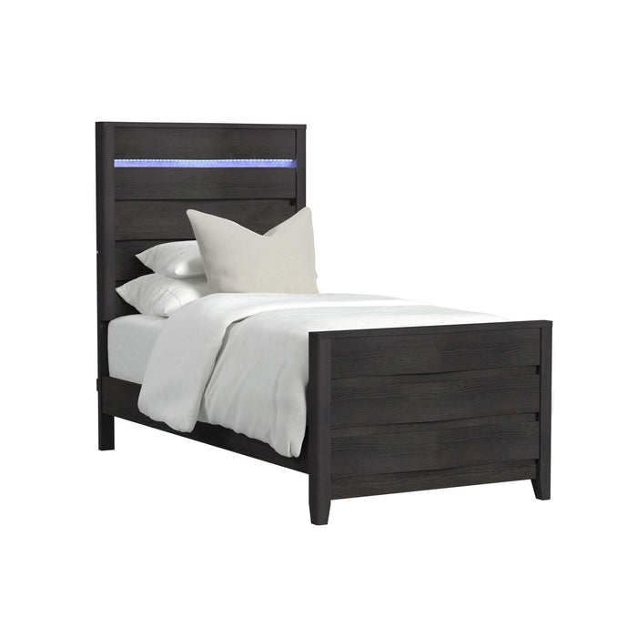 Tobias Bed with LED - Jack’s Furniture and More (Laredo, TX)