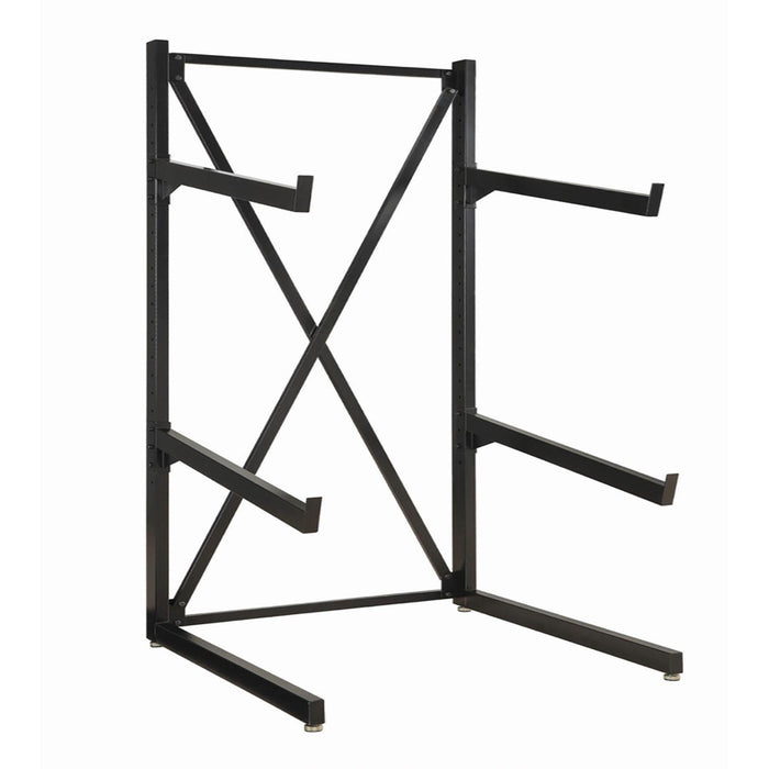 Three Tier Sofa Rack Fixture in Black - Jack’s Furniture and More (Laredo, TX)