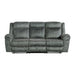Sorrento Motion Sofa with Dropdown in FB367 Charcoal - Jack’s Furniture and More (Laredo, TX)