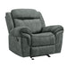 Sorrento Glider Recliner in FB367 Charcoal - Jack’s Furniture and More (Laredo, TX)