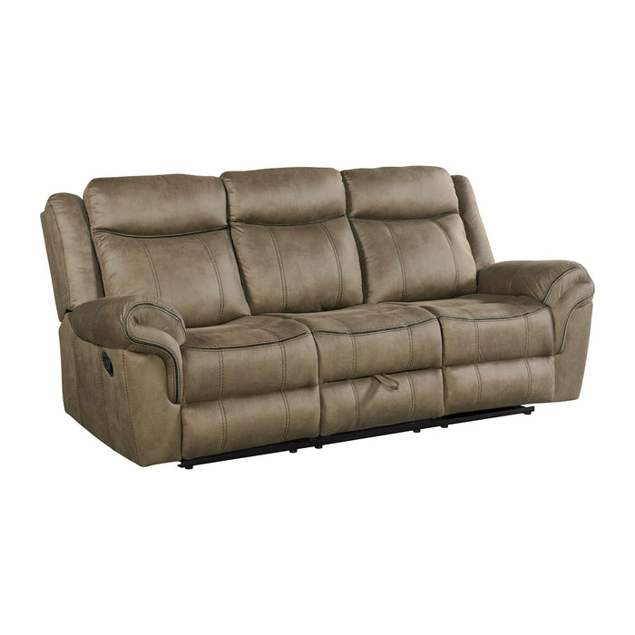 Sorrento 3PC Living Room Set in T101 Brown-Sofa, Loveseat & Recliner - Jack’s Furniture and More (Laredo, TX)