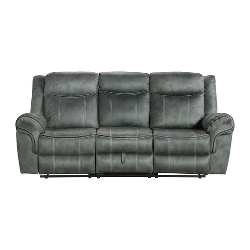 Sorrento 2PC Living Room Set in FB367 Charcoal-Sofa & Loveseat - Jack’s Furniture and More (Laredo, TX)