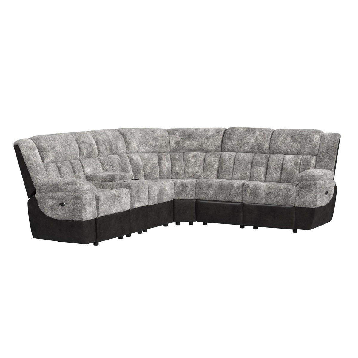 Santorini LHF Power Motion Recliner in Dillon/Shire Grey