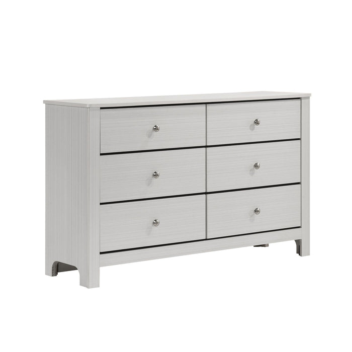 Sami Youth 6-Drawer Dresser - Jack’s Furniture and More (Laredo, TX)
