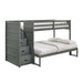 Sami Over Step Bunk with Left HB - Jack’s Furniture and More (Laredo, TX)