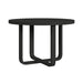 Ridgemont Round Dining Table in Black with Grain - Jack’s Furniture and More (Laredo, TX)