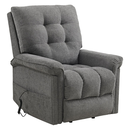 Pecos Power Motion Lift Chair in 15337-2 Ribbit Charcoal - Jack’s Furniture and More (Laredo, TX)