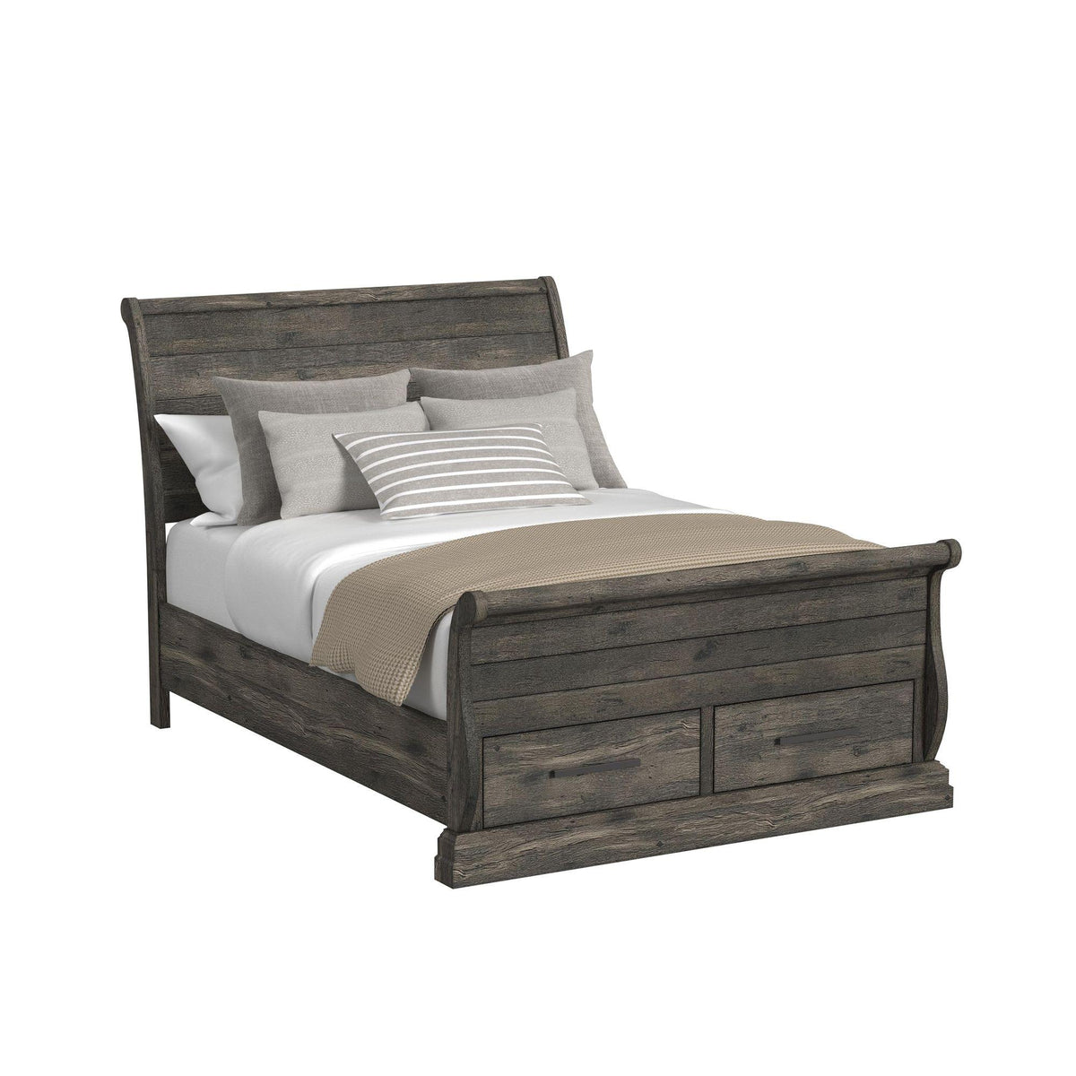 Park Ridge Sleigh Storage Bedroom Set - Jack’s Furniture and More (Laredo, TX)