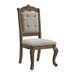 Madison Park Dining Side Chair with Beige Fabric in Walnut (2 Per Carton) - Jack’s Furniture and More (Laredo, TX)