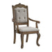 Madison Park Dining Arm Chair with Beige Fabric in Walnut (2 Per Carton) - Jack’s Furniture and More (Laredo, TX)