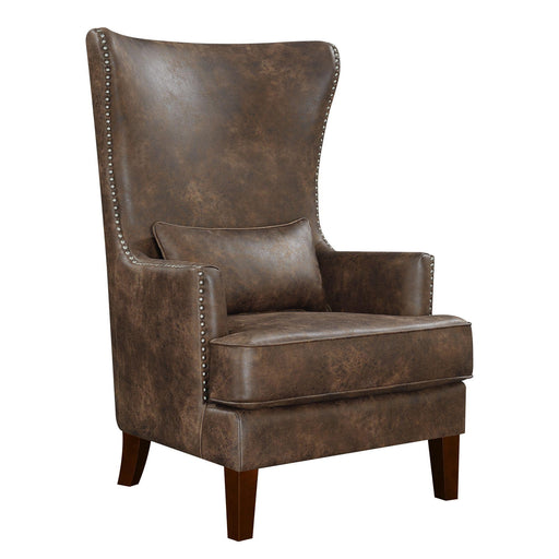 Kori (724) Chair w/Chrome Nails In Sierra Toffee - Jack’s Furniture and More (Laredo, TX)