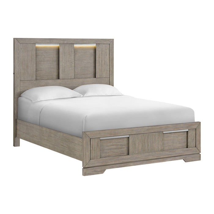 Kelis Panel Bedroom Set with LED - Jack’s Furniture and More (Laredo, TX)