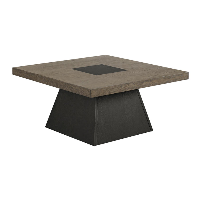Jemma 2PC Occasional Table Set in Grey and Dark Espresso-Coffee Table & End Table - Jack’s Furniture and More (Laredo, TX)