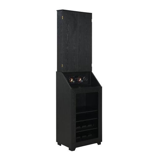Hurricanes Dartboard Cabinet with Speaker and LED in Black (3A Packing) - Jack’s Furniture and More (Laredo, TX)
