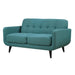 Hadley 4480 Love Seat Heirloom Teal w/No Pillow - Jack’s Furniture and More (Laredo, TX)