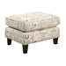 Erica 497 Ottoman W/Chrome Nail French Script (ISTA 3) - Jack’s Furniture and More (Laredo, TX)