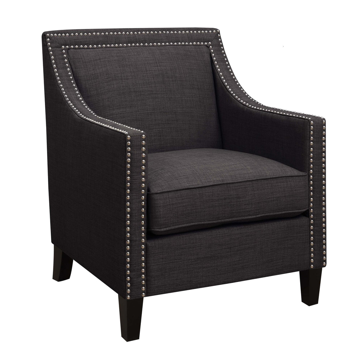 Erica 497 Chair W/Chrome Nails Heirloom Charcoal (ISTA 3)