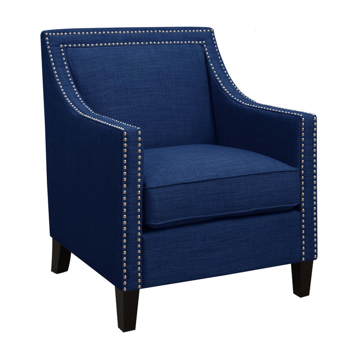 Erica 497 Chair W/Chrome Nails Heirloom Blue (ISTA 3) - Jack’s Furniture and More (Laredo, TX)
