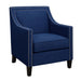 Erica 497 Chair W/Chrome Nails Heirloom Blue (ISTA 3) - Jack’s Furniture and More (Laredo, TX)