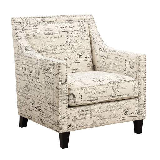 Erica 497 Chair W/Chrome Nails French Script (ISTA 3) - Jack’s Furniture and More (Laredo, TX)