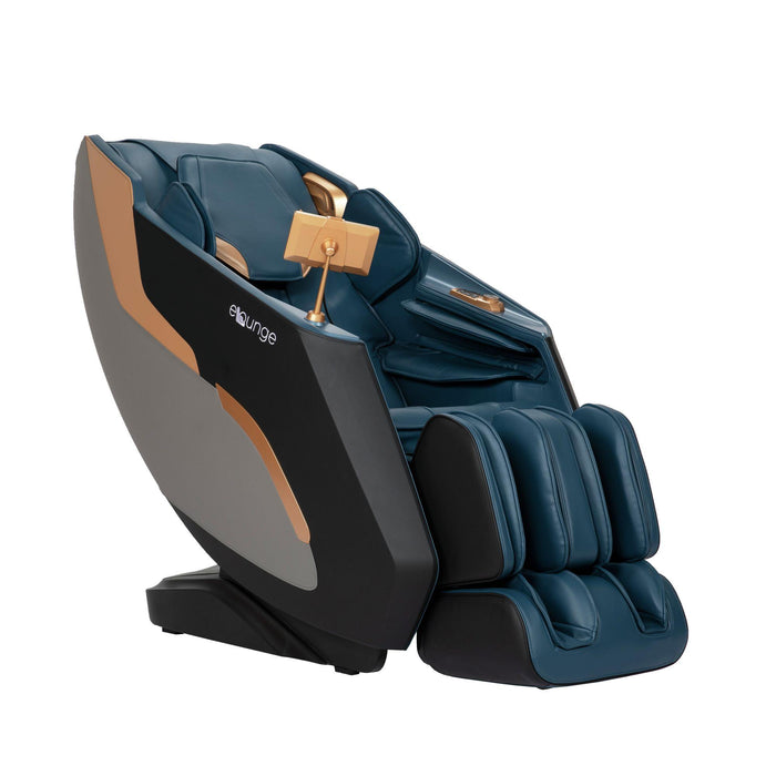Enrich Massage Chair in Navy PU - Jack’s Furniture and More (Laredo, TX)