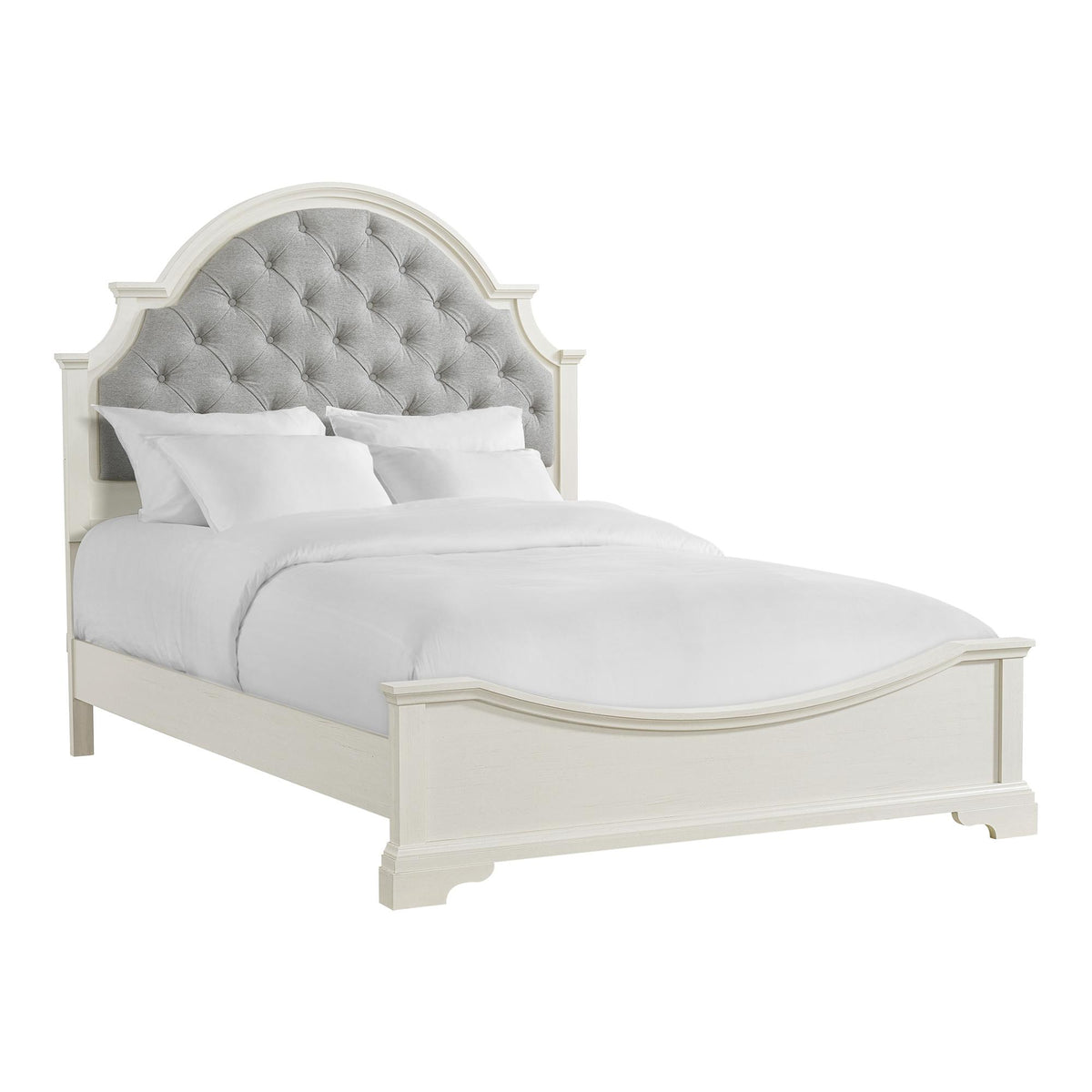 Eastwood Youth UPH Bedroom Set in Off-White - Jack’s Furniture and More (Laredo, TX)