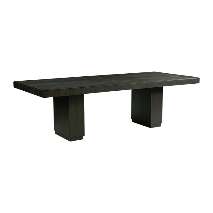 Donovan Rectangular Standard Height Dining Table in Black - Jack’s Furniture and More (Laredo, TX)