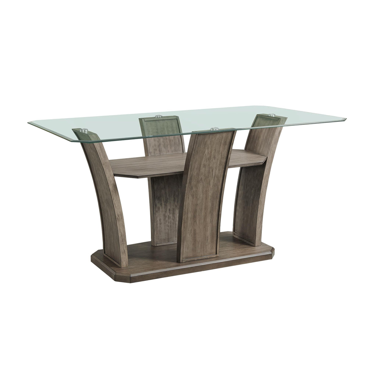 Dapper Grey Rectangular Counter Table - Jack’s Furniture and More (Laredo, TX)