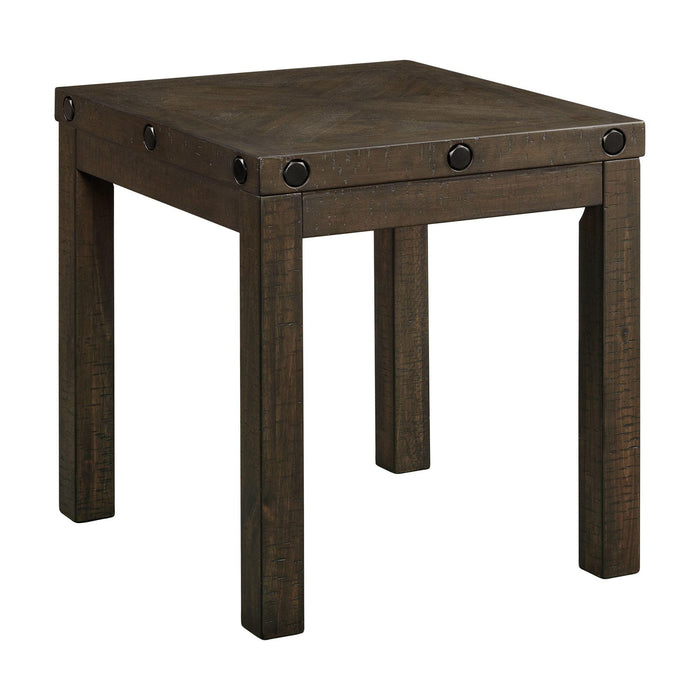 Colorado Occasional End Table w/USB/Power Charcoal - Jack’s Furniture and More (Laredo, TX)