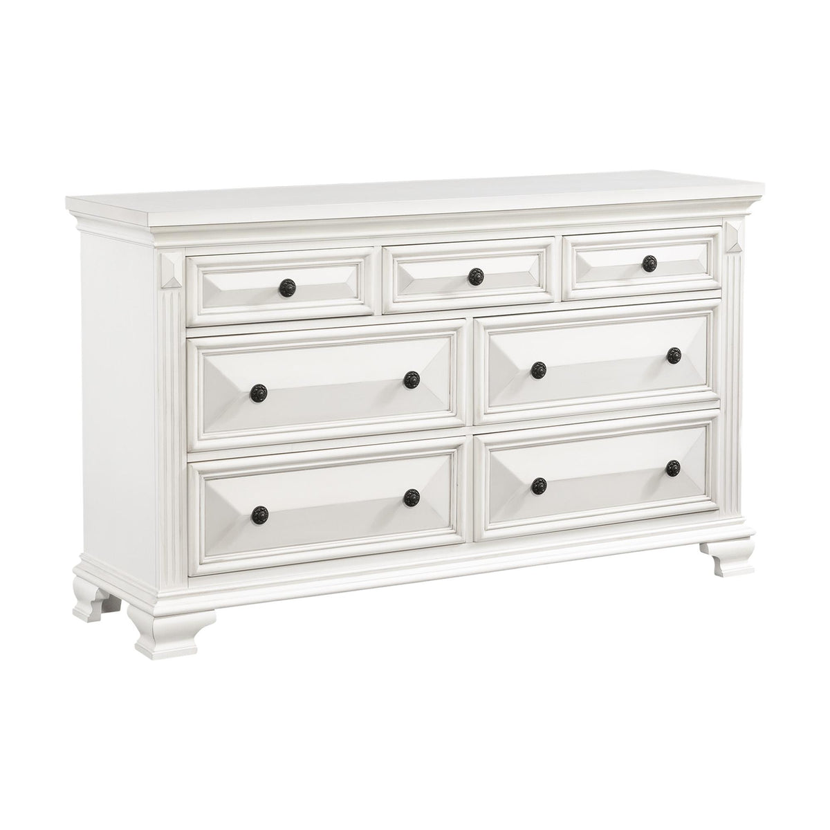 Calloway Dresser Antique White Color - Jack’s Furniture and More (Laredo, TX)