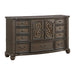 Brunswick 7-Drawer Dresser in Mahogany - Jack’s Furniture and More (Laredo, TX)