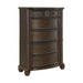 Brunswick 5-Drawer Chest in Mahogany - Jack’s Furniture and More (Laredo, TX)