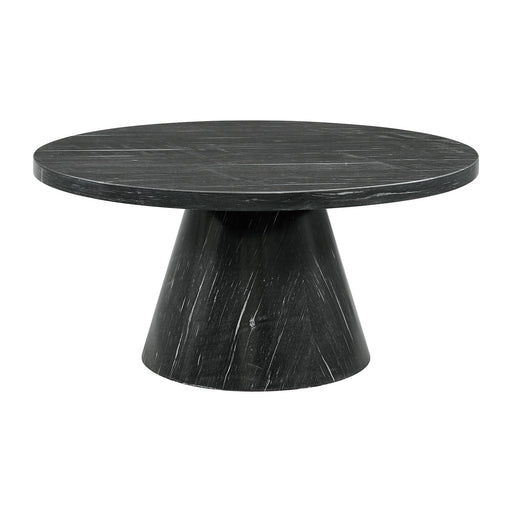 Bellini Round Occasional Coffee Table Complete in Grey - Jack’s Furniture and More (Laredo, TX)