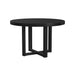 Bahama Breeze 47.5" Round Dining Table in Black - Jack’s Furniture and More (Laredo, TX)