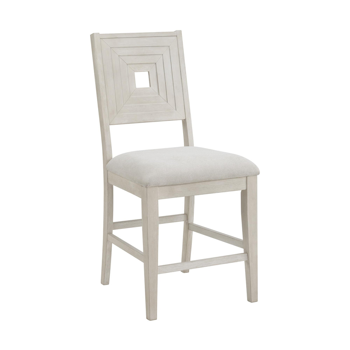 Avalanche Counter Side Chair in Antique White (2 Per Carton) - Jack’s Furniture and More (Laredo, TX)