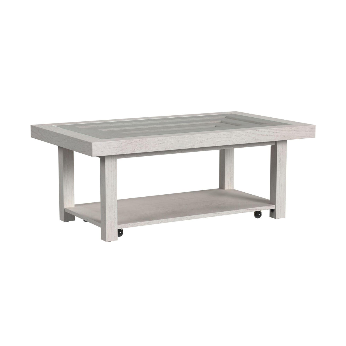 Avalanche 3PC Occasional Table Set in Antique White-Coffee Table, End Table & Sofa Table - Jack’s Furniture and More (Laredo, TX)