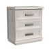 Avalanche 3-Drawer Nightstand with USB in Antique White - Jack’s Furniture and More (Laredo, TX)