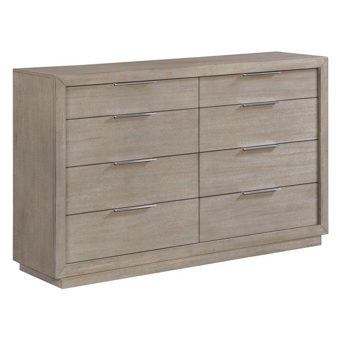 Arcadia 8-Drawer Dresser in Grey - Jack’s Furniture and More (Laredo, TX)