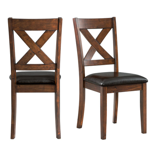 Alex Dining Side Chair Espresso (2 PER PACK) - Jack’s Furniture and More (Laredo, TX)