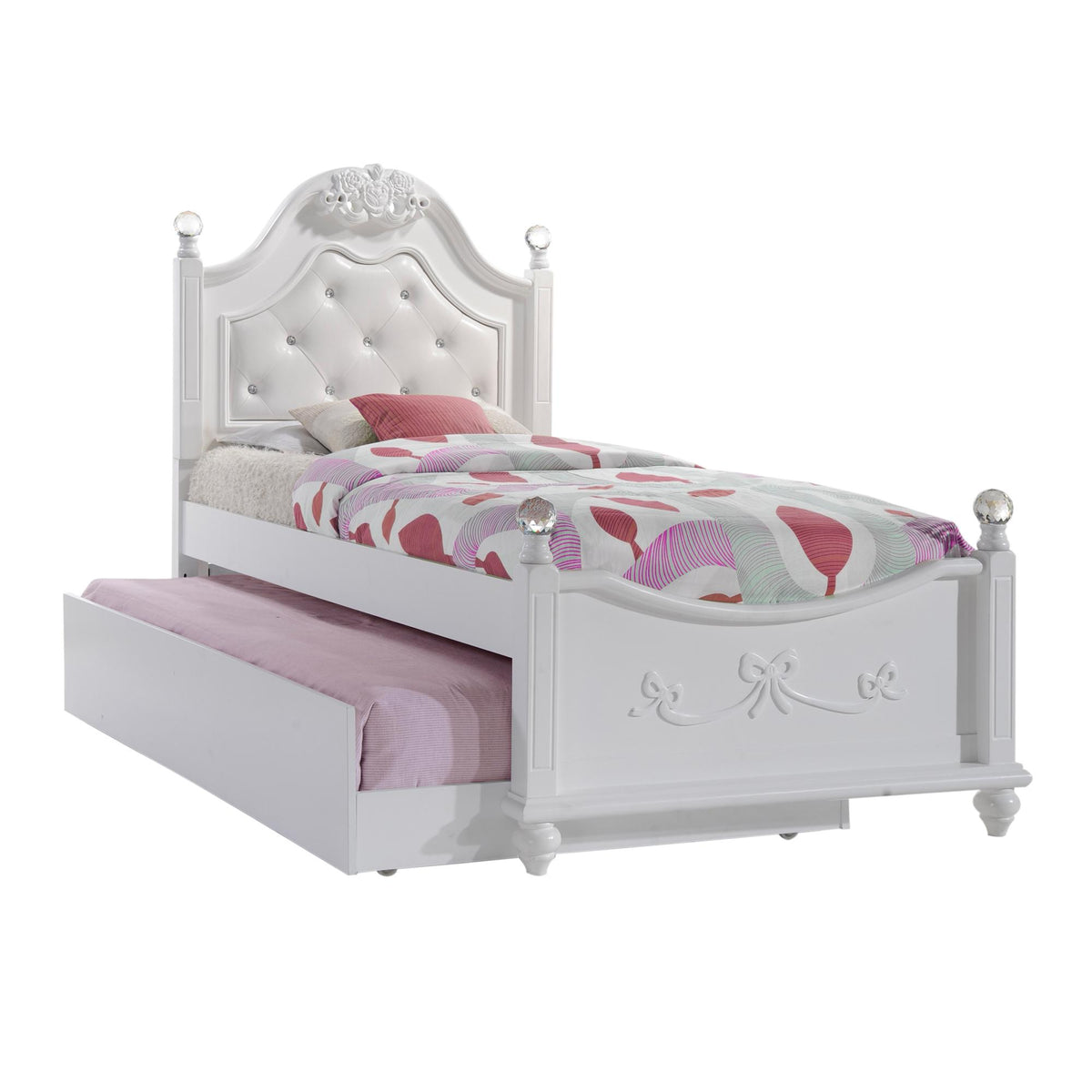 Alana Platform Bed w/ Storage Trundle