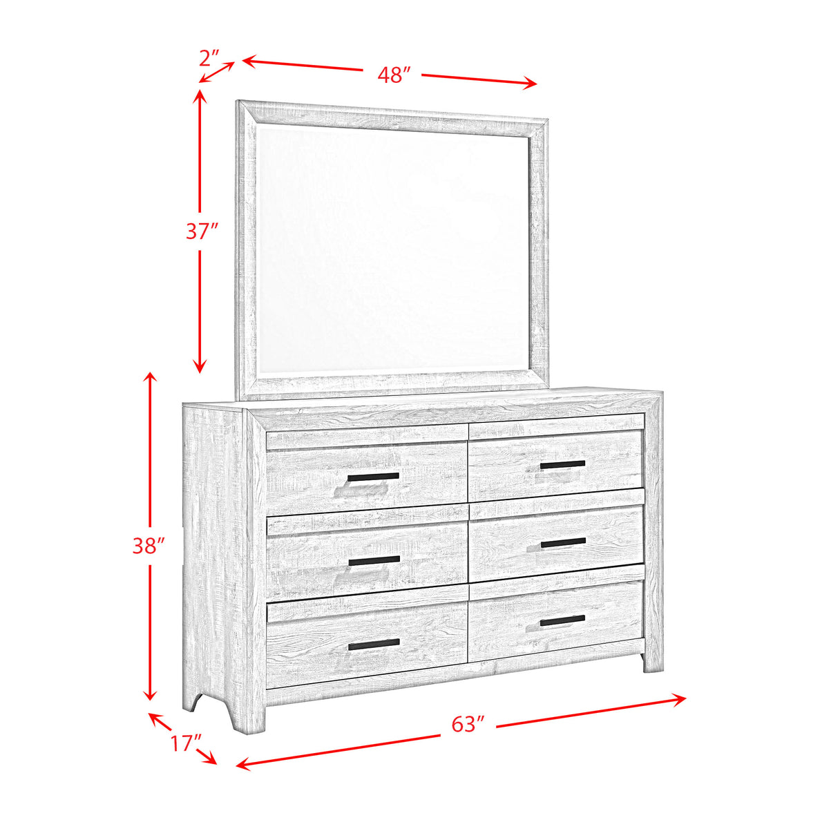 Ellen Panel Bedroom Set
